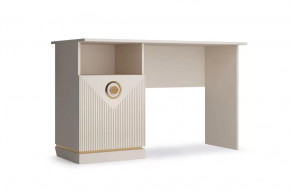 Стол письменный "Капри" Сатин/Сатин в Лангепасе - langepas.mebel-tymen.ru | фото