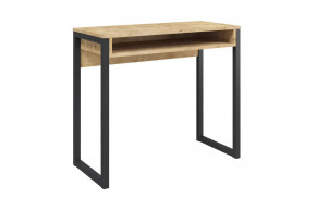 Стол письменный Леонардо, дуб бунратти/черный в Лангепасе - langepas.mebel-tymen.ru | фото
