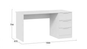 Стол письменный «Марли» Тип 2 Белый в Лангепасе - langepas.mebel-tymen.ru | фото