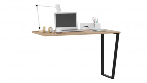 Стол письменный «Порто» Графит, Яблоня Беллуно в Лангепасе - langepas.mebel-tymen.ru | фото