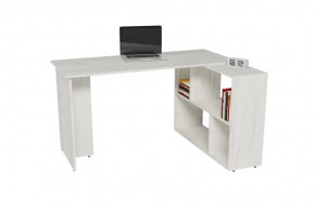 Стол письменный с тумбой СП-3 дуб грей Герда в Лангепасе - langepas.mebel-tymen.ru | фото