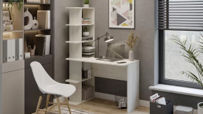 Стол письменный тип 4 Дуб крафт белый в Лангепасе - langepas.mebel-tymen.ru | фото