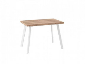 Стол раздвижной Borg-110, дуб каньон/белый в Лангепасе - langepas.mebel-tymen.ru | фото