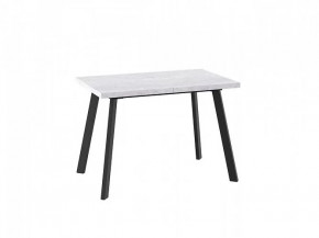 Стол раздвижной Borg-110, серый сланец/черный в Лангепасе - langepas.mebel-tymen.ru | фото