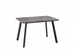 Стол раздвижной Borg-120, дымчатая керамика/черный в Лангепасе - langepas.mebel-tymen.ru | фото