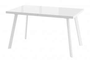 Стол раздвижной Borg-140, оптивайт белый/белый в Лангепасе - langepas.mebel-tymen.ru | фото