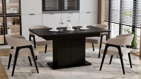 Стол раздвижной «Детройт» Тип 1 Черный в Лангепасе - langepas.mebel-tymen.ru | фото