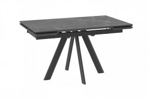 Стол раздвижной Jack-140, stone black st cer/черный в Лангепасе - langepas.mebel-tymen.ru | фото