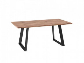 Стол раздвижной LOFT LUX-180, дуб веллингтон/черный в Лангепасе - langepas.mebel-tymen.ru | фото