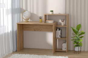 Стол с полкой, 1253 мм, дуб крафт золотой Диал в Лангепасе - langepas.mebel-tymen.ru | фото