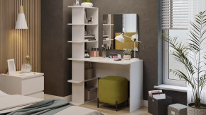 Стол с зеркалом Тип 4 Белый Ясень в Лангепасе - langepas.mebel-tymen.ru | фото