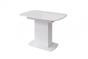 Стол Соренто-2, белый/белый глянец в Лангепасе - langepas.mebel-tymen.ru | фото