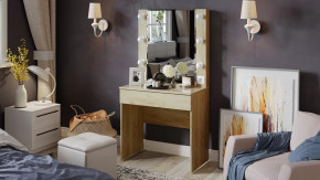 Стол туалетный «Марго» Дуб Крафт золотой в Лангепасе - langepas.mebel-tymen.ru | фото