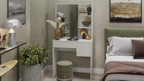 Стол туалетный «Вайт» Белый Ясень в Лангепасе - langepas.mebel-tymen.ru | фото