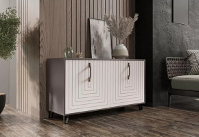 Тумба Квадро М-5, софт серый/софт вайт в Лангепасе - langepas.mebel-tymen.ru | фото