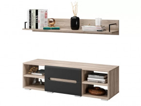 Тумба Наоми ТБ-16 графит нубук в Лангепасе - langepas.mebel-tymen.ru | фото