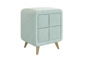 Тумба прикроватная Софи 2 мята (велюр) в Лангепасе - langepas.mebel-tymen.ru | фото