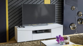 Тумба ТВ тип 1 Белый Ясень в Лангепасе - langepas.mebel-tymen.ru | фото