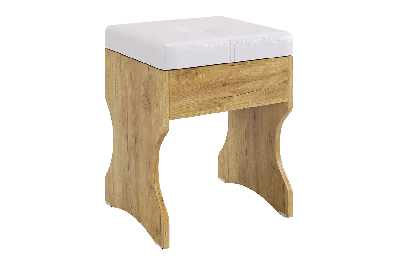 Пуф Виктория-1 дуб крафт золотой в Лангепасе - langepas.mebel-tymen.ru | фото