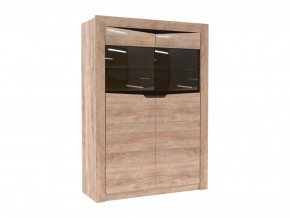 Витрина малая Версаль-5 Секция-11 Дуб баррик в Лангепасе - langepas.mebel-tymen.ru | фото