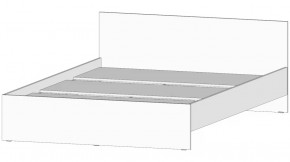 Элегант Кровать 1400 Белый в Лангепасе - langepas.mebel-tymen.ru | фото