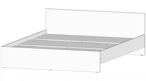 Элегант Кровать 1600 Белый в Лангепасе - langepas.mebel-tymen.ru | фото