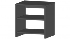 Элегант Тумба прикроватная Графит в Лангепасе - langepas.mebel-tymen.ru | фото